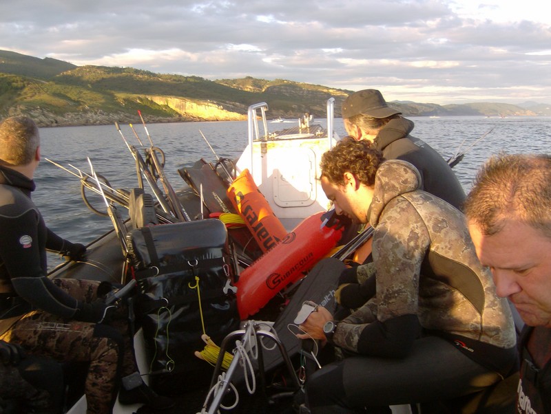 Fotografías del Campeonato Navarro de Pesca Subamarina